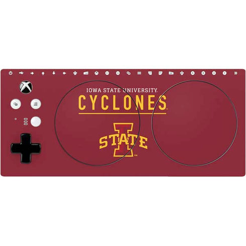 Iowa State University Athletic Text Xbox Adaptive Controller Skin