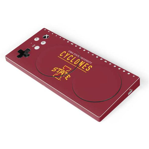 Iowa State University Athletic Text Xbox Adaptive Controller Skin