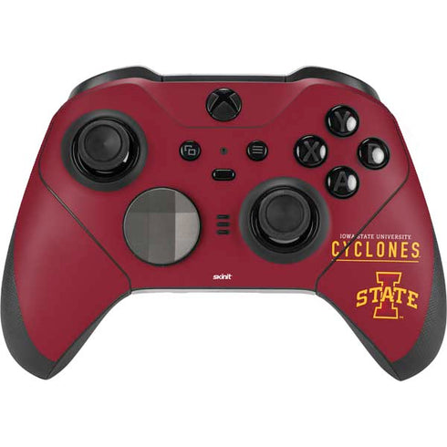 Iowa State University Athletic Text Xbox Elite Wireless Controller Series 2 Skin