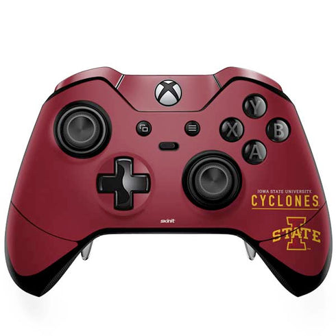 Iowa State University Athletic Text Xbox One Elite Controller Skin