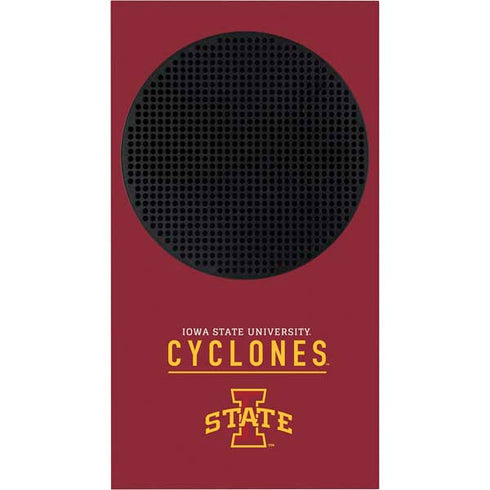 Iowa State University Athletic Text Xbox Series S Bundle Skin