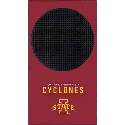 Iowa State University Athletic Text Xbox Series S Console Skin