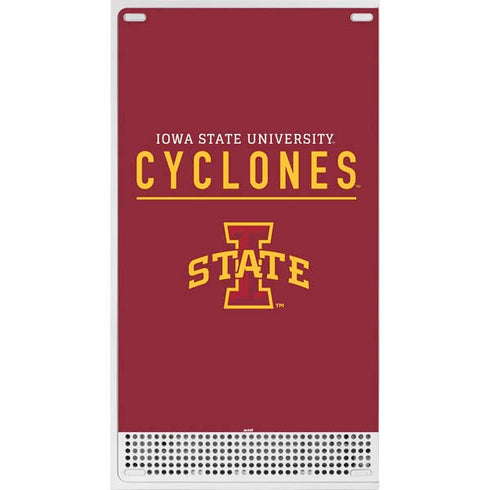 Iowa State University Athletic Text Xbox Series S Console Skin