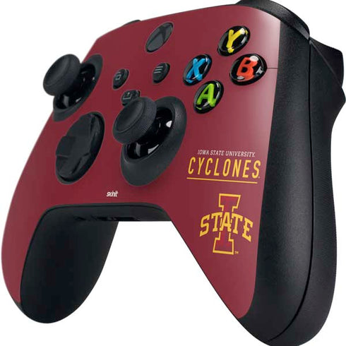 Iowa State University Athletic Text Xbox Series X Controller Skin
