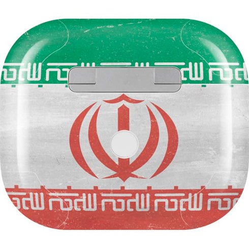 Iran Flag Distressed Apple AirPods (3rd Gen 2021) Skin