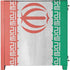 Iran Flag Distressed Corsair 4000D Tempered Glass Mid-Tower ATX Case Skin