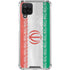 Iran Flag Distressed Galaxy A12 Clear Case