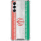 Iran Flag Distressed Galaxy A14 5G Clear Case