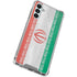 Iran Flag Distressed Galaxy A14 5G Clear Case