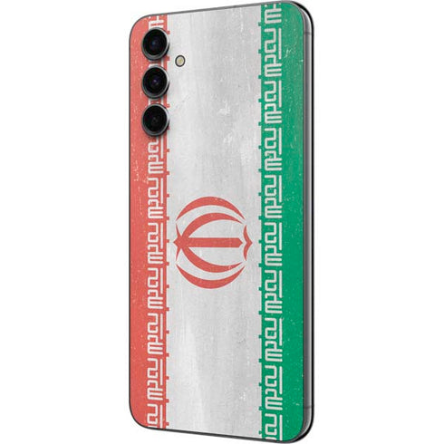 Iran Flag Distressed Galaxy A14 5G Skin
