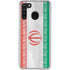 Iran Flag Distressed Galaxy A21 Clear Case