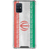 Iran Flag Distressed Galaxy A71 5G Clear Case