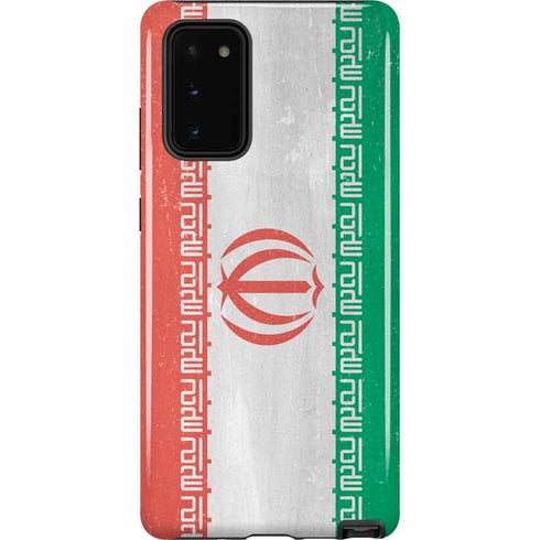 Iran Flag Distressed Galaxy Note20 5G Pro Case