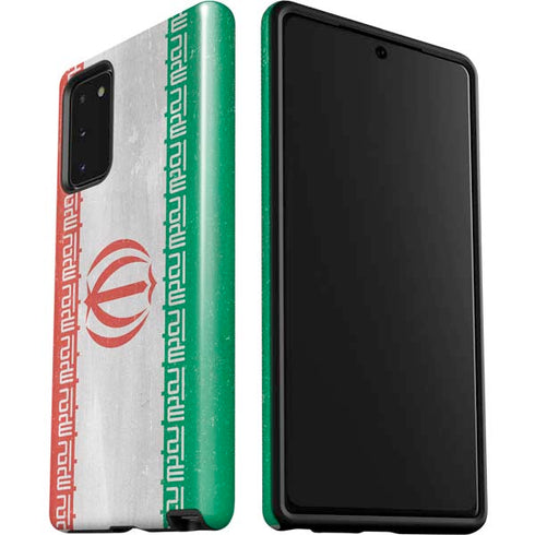 Iran Flag Distressed Galaxy Note20 5G Pro Case