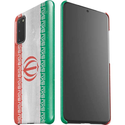Iran Flag Distressed Galaxy S20 Lite Case