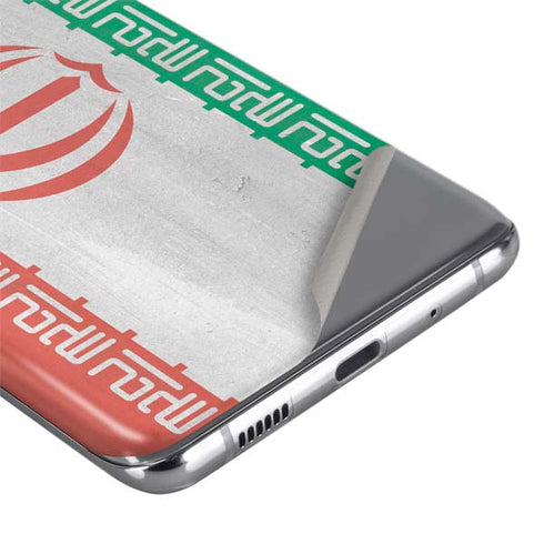 Iran Flag Distressed Galaxy S20 Ultra 5G Skin