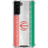 Iran Flag Distressed Galaxy S22 Plus Clear Case