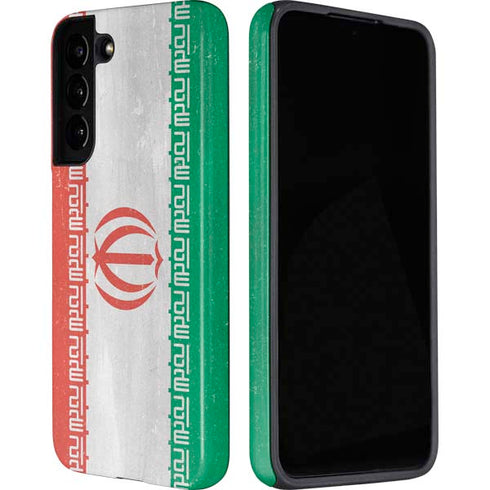 Iran Flag Distressed Galaxy S22 Pro Case