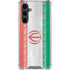 Iran Flag Distressed Galaxy S23 FE Clear Case