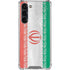 Iran Flag Distressed Galaxy S23 Plus Clear Case
