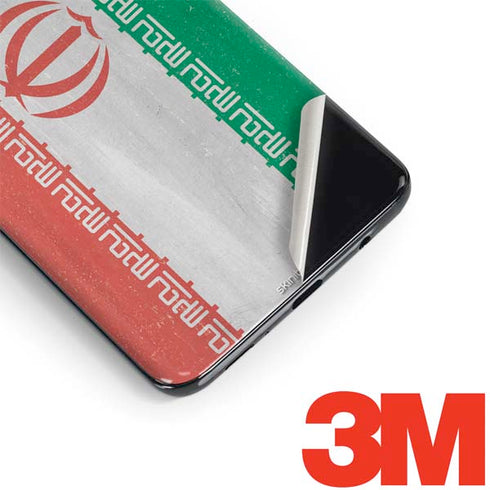 Iran Flag Distressed Galaxy S9 Skin