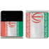 Iran Flag Distressed Galaxy Z Flip3 5G Skin