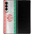 Iran Flag Distressed Galaxy Z Fold3 5G Skin