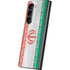 Iran Flag Distressed Galaxy Z Fold5 5G Skin