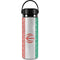 Iran Flag Distressed Hydro Flask 20oz Wide Mouth Skin