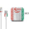 Iran Flag Distressed iPad Charger (10W USB) Skin
