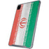 Iran Flag Distressed iPad Pro 12.9in (2020) Clear Case