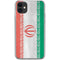 Iran Flag Distressed iPhone 11 Clear Case