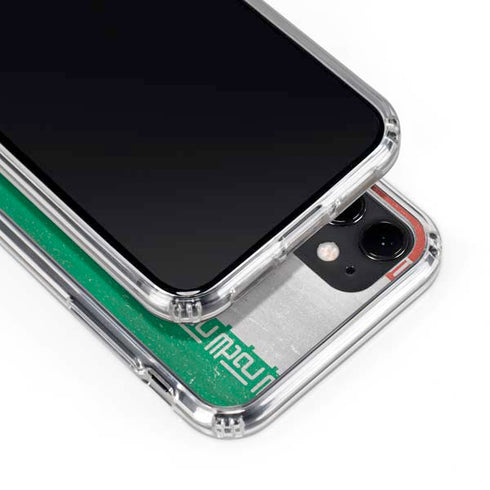 Iran Flag Distressed iPhone 11 Clear Case