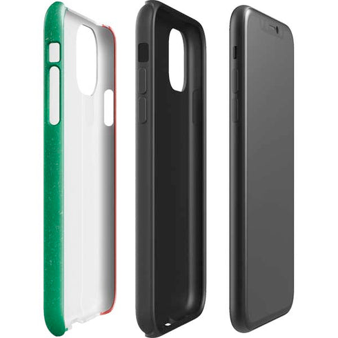 Iran Flag Distressed iPhone 11 Impact Case
