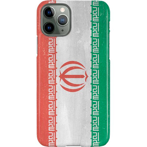 Iran Flag Distressed iPhone 11 Pro Lite Case