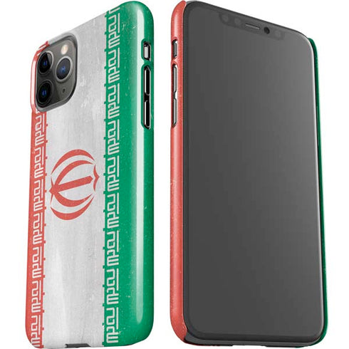 Iran Flag Distressed iPhone 11 Pro Lite Case