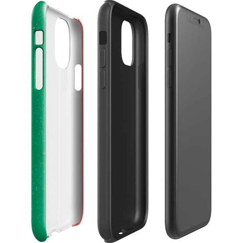 Iran Flag Distressed iPhone 11 Pro Max Impact Case
