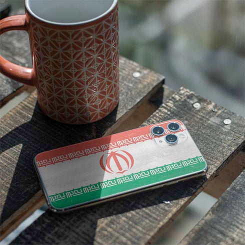 Iran Flag Distressed iPhone 11 Pro Skin