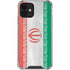 Iran Flag Distressed iPhone 12 Mini Clear Case