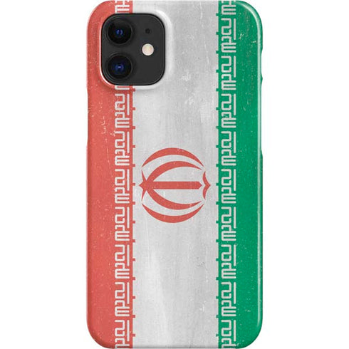 Iran Flag Distressed iPhone 12 Mini Lite Case