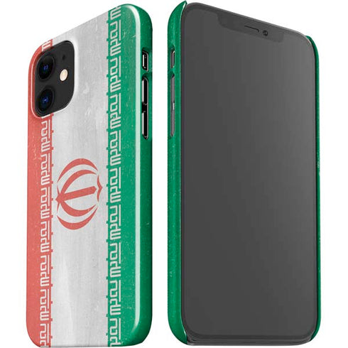 Iran Flag Distressed iPhone 12 Mini Lite Case
