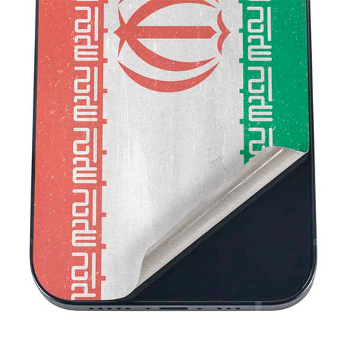 Iran Flag Distressed iPhone 12 Mini Skin