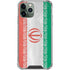 Iran Flag Distressed iPhone 12 Pro Clear Case