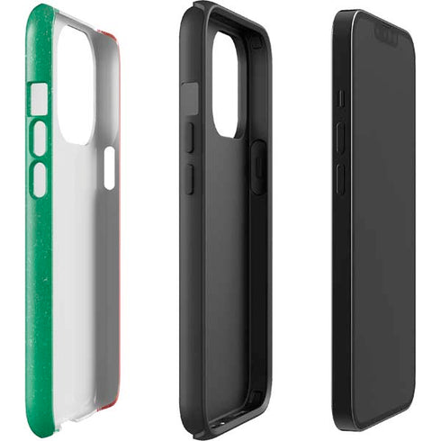 Iran Flag Distressed iPhone 13 Pro Impact Case