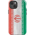Iran Flag Distressed iPhone 14 Impact Case