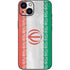 Iran Flag Distressed iPhone 14 Plus Skin
