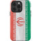 Iran Flag Distressed iPhone 14 Pro Impact Case