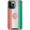 Iran Flag Distressed iPhone 15 Pro Max Clear Case