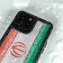 Iran Flag Distressed iPhone 14 Pro Max Waterproof Case
