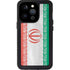Iran Flag Distressed iPhone 14 Pro Waterproof Case